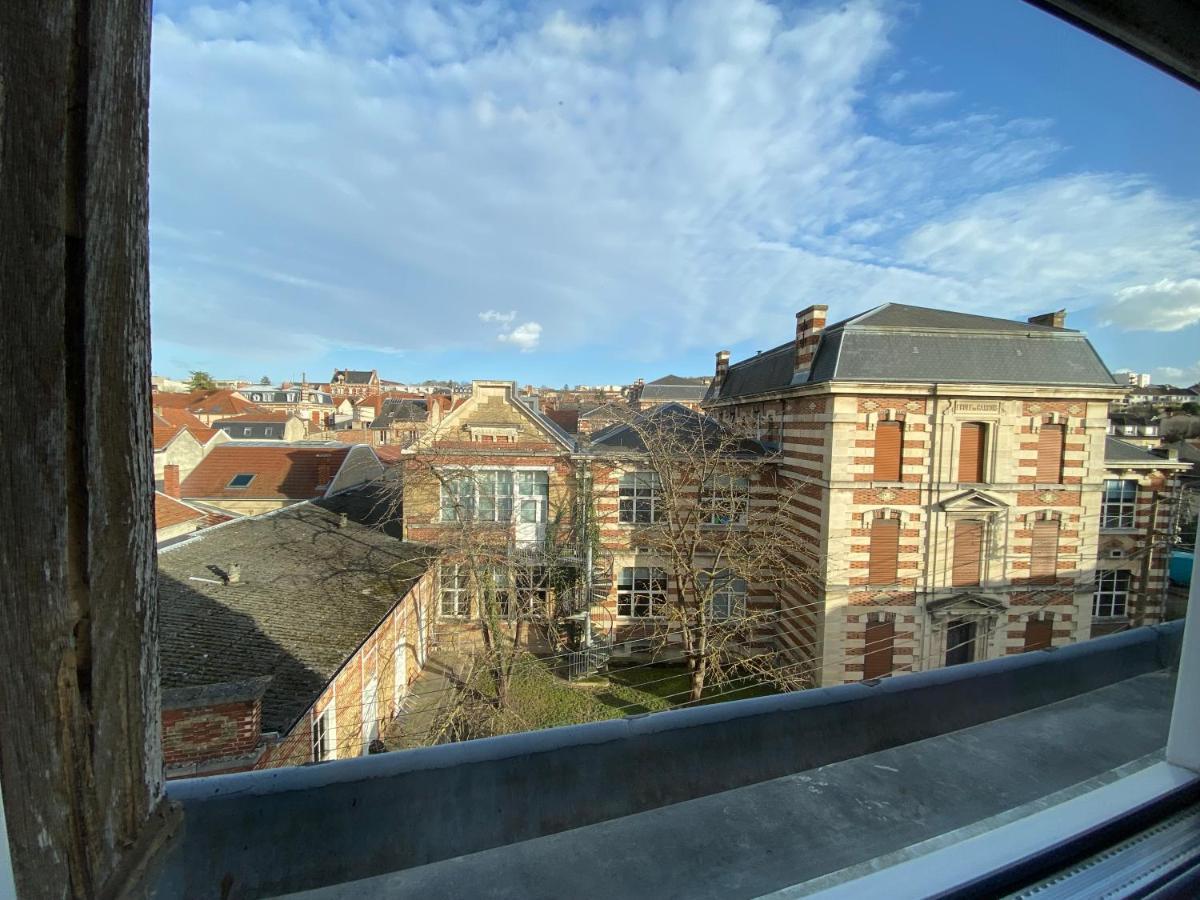 L'Elegant: 80M2 Vue Sur Vignoble Au Centre D'Epernay!! Apartment Luaran gambar