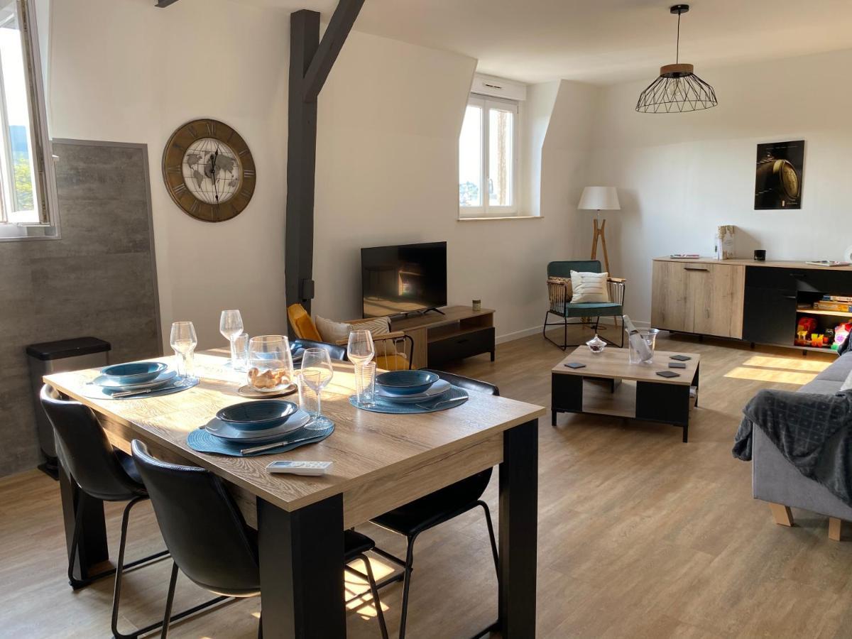L'Elegant: 80M2 Vue Sur Vignoble Au Centre D'Epernay!! Apartment Luaran gambar